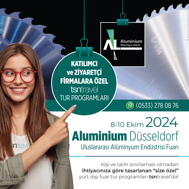Aluminium Düsseldorf / 8-10 Ekim 2024