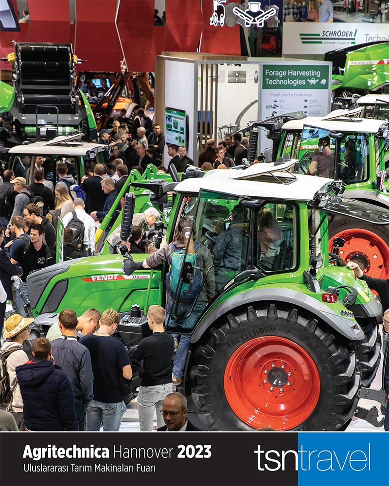 Agritechnica Hannover Uluslararası Tarım Makinaları Fuarı | 12-18 Kasım 2023