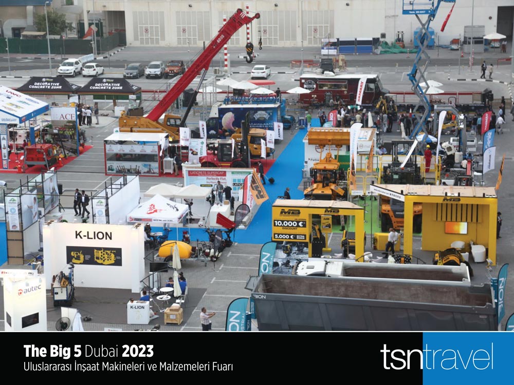 The Big 5 Dubai 2023 | Uluslararası İnşaat Makineleri ve Malzemeleri Fuarı | 4-7 Aralık 2023